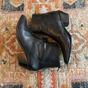 Loeffler Randall Black Ankle Booties